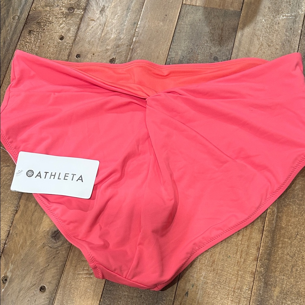 Athleta Pink Coral Swim Bottoms